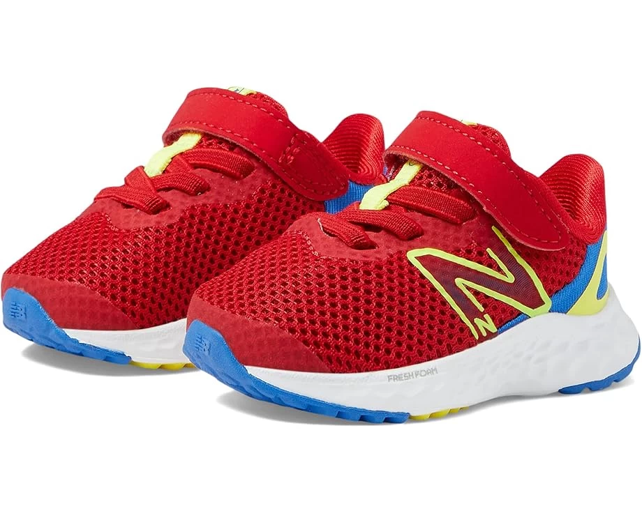 New Balance Kids Fresh Foam Arishi V4 Bungee Lace With Hook-and-Loop Top Strap (Infant/Toddler) 1 New Balance Kids Fresh Foam Arishi V4 Bungee Lace With Hook-and-Loop Top Strap (Infant/Toddler)